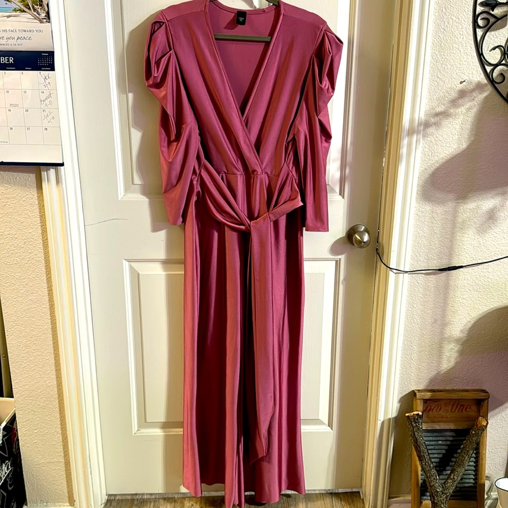 Dusty Rose Jumpsuit